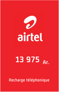 Top up Airtel Madagascar MGA 13,975