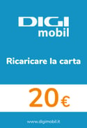 Ricarica Digi Mobil Italia 20,00 €