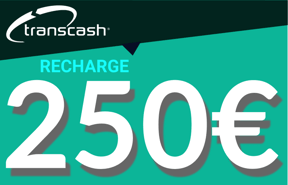 Recharge Transcash 250€