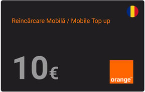 Top up Orange Romania €10.00