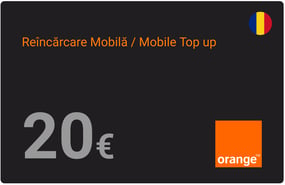 Top up Orange Romania €20.00