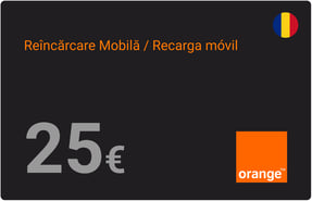 Recarga Orange Rumanía 25,00 €
