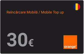 Top up Orange Romania €30.00