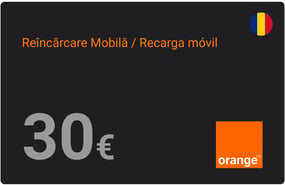 Recarga Orange Rumanía 30,00 €