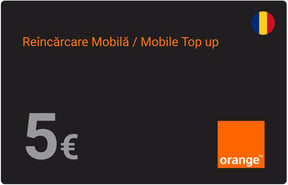 Top up Orange Romania €5.00
