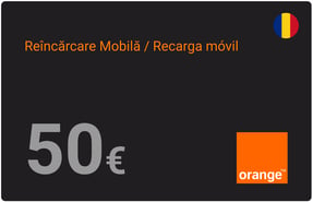Recarga Orange Rumanía 50,00 €