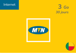 Recharge Internet MTN Bénin 3Go
