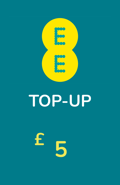 Recharge EE Royaume-Uni 5,00 £GB