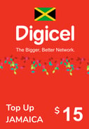 Top up Digicel Jamaica US$15.00