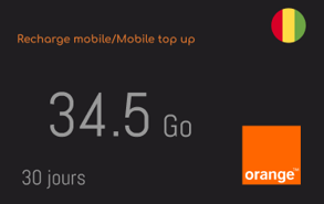 Recharge Internet Orange Guinée 260 000 GNF