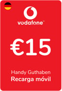 Recarga Vodafone Alemania 15,00 €