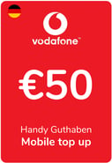 Top up Vodafone Germany €50.00