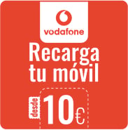 Ricarica  Vodafone Spagna 10,00 €