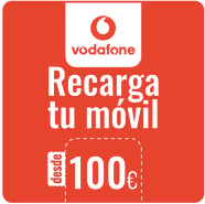 Ricarica  Vodafone Spagna 100,00 €