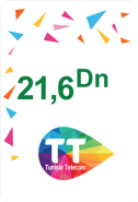 Recarga Tunisie Telecom 21,60 TND