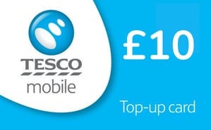 Top up Tesco Mobile United Kingdom £10.00