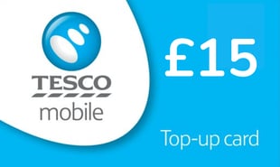 Top up Tesco Mobile United Kingdom £15.00