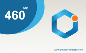 Recarga Afghan Wireless Afganistán 395 AFN