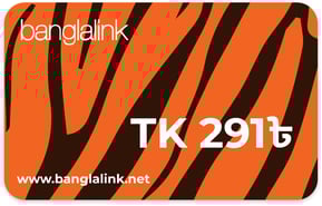 Recharge Banglalink 291 TK