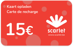 Top up Scarlet Belgium 15€