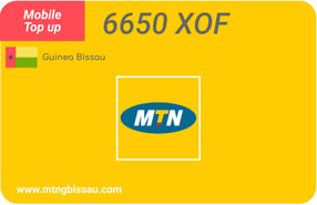 Recharge MTN 6650 XOF