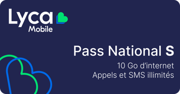 Pass national S 10 Go Lycamobile