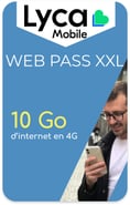 Web Pass XXL 10 Go Lycamobile