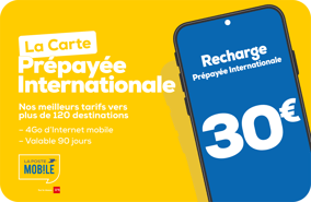 Top up Poste Mobile France 30€