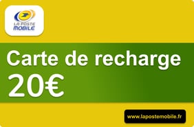 Top up Poste Mobile France 20€