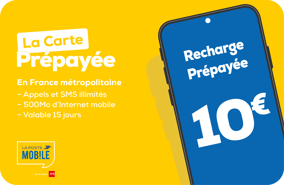 Recharge La Poste Mobile - 10€