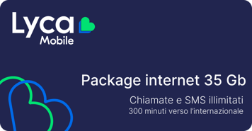 Package internet Lycamobile 35 Gb