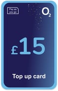 Top up O2 UK £15