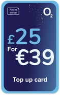 Recharge O2 UK 25£