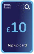 Top up O2 UK £10