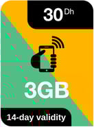 Top up Internet Orange Maroc 3Gb