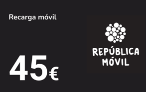 Ricarica  Republica Movil Spagna 45,00 €
