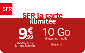 SFR 9,99€ Unlimited