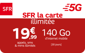SFR 19,99€ Unlimited