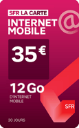 SFR La Carte - Pass Internet Mobile 35€