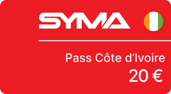 Pass Côte d'Ivoire Syma 20€