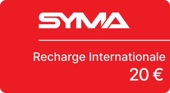 Recharge internationale Syma 20€