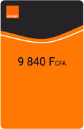 Recarga Orange Senegal 9840 XOF
