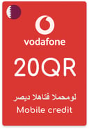 Top up 20 QR Vodafone
