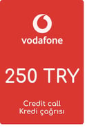 Recharge Vodafone Turquie 250,00 TRY