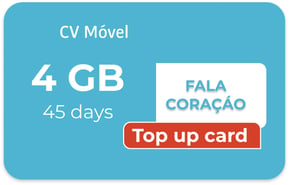 Internet top-up CVMovel Cape Verde 4GB