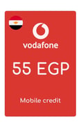 Ricarica  Vodafone Egitto 55,00 EGP