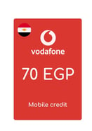 Recharge Vodafone Égypte 70,00 EGP