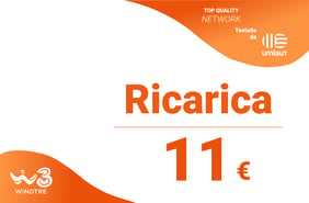 Recarga Wind Italia 11,00 €
