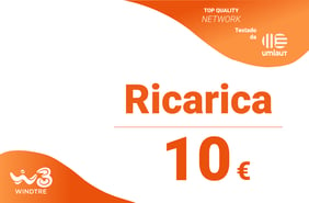 Top up Wind Italy €10.00