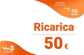 Recarga Wind Italia 50,00 €